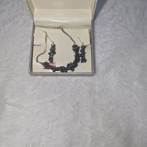 Chic Black Stone Necklace